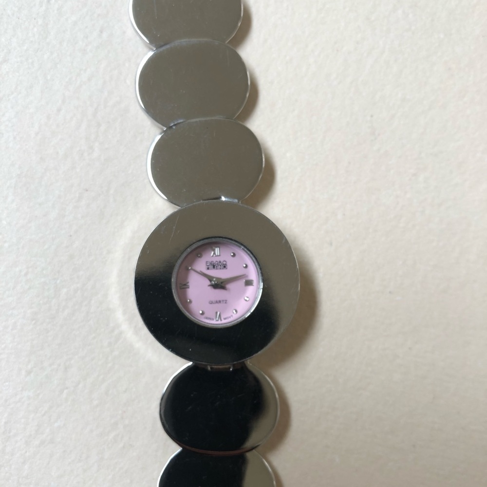 NWT - Figaro Milano watch with pink dial